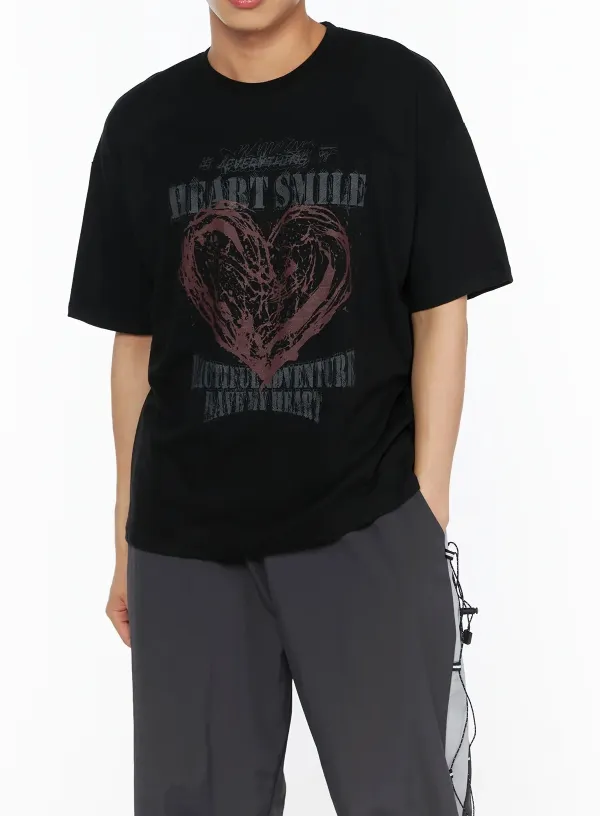 Men's Heart Graphic Tee