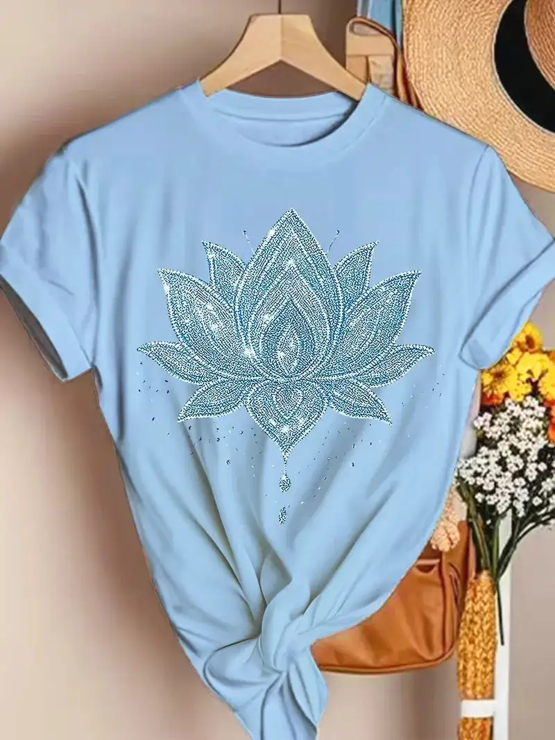 Floral Everyday Casual T-Shirt