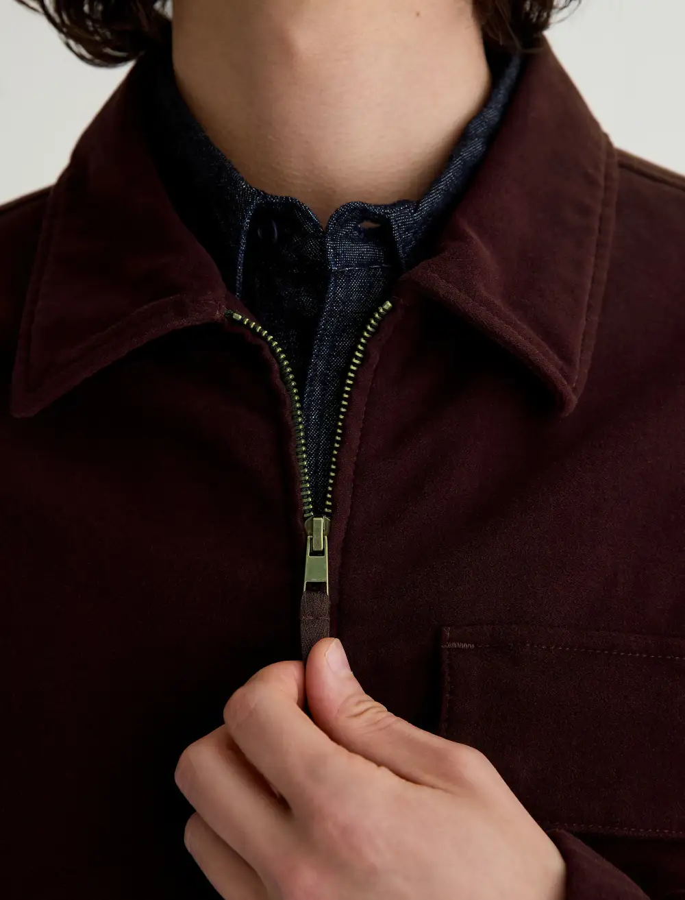 Men's Boxy Chest Pocket Chore Jacket