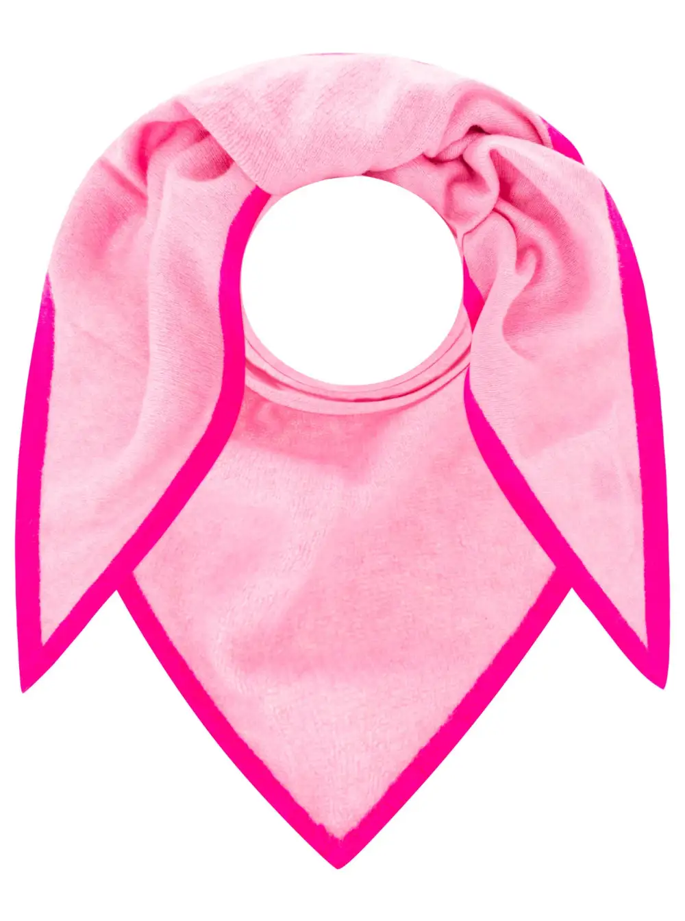 Relaxed Textured Cashmere Heart Pattern Fashion Scarf