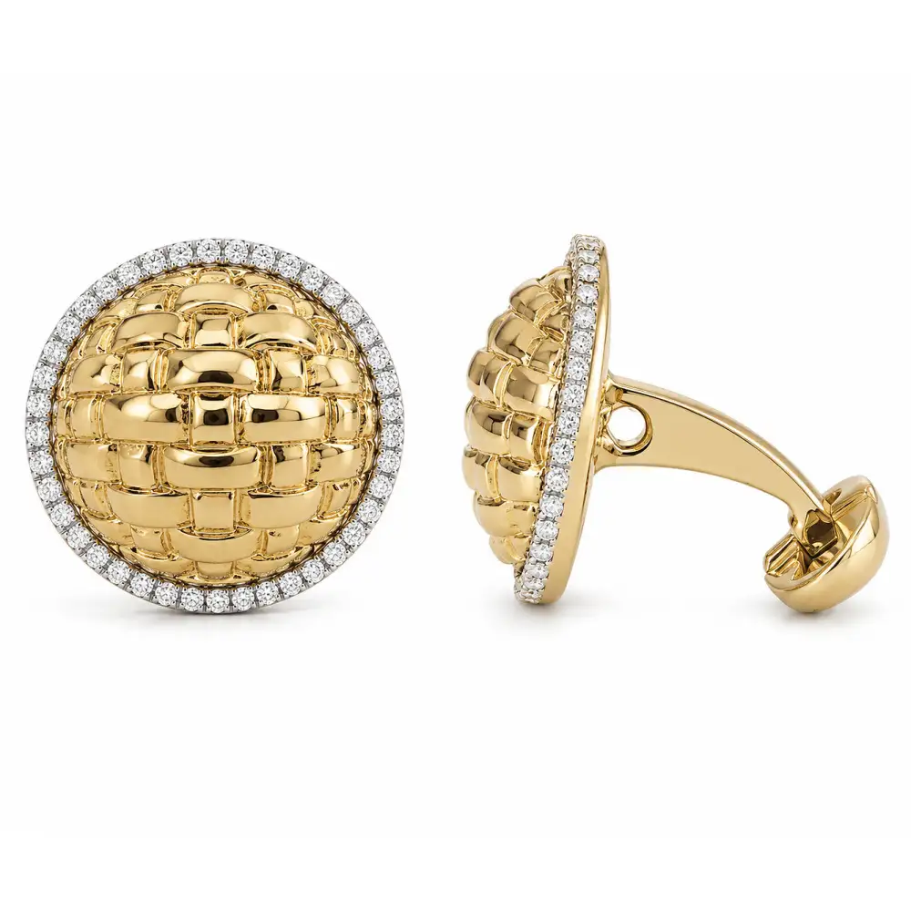 Classic Classic Diamond Cufflinks