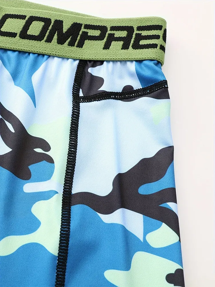 Camo Compression Training Shorts