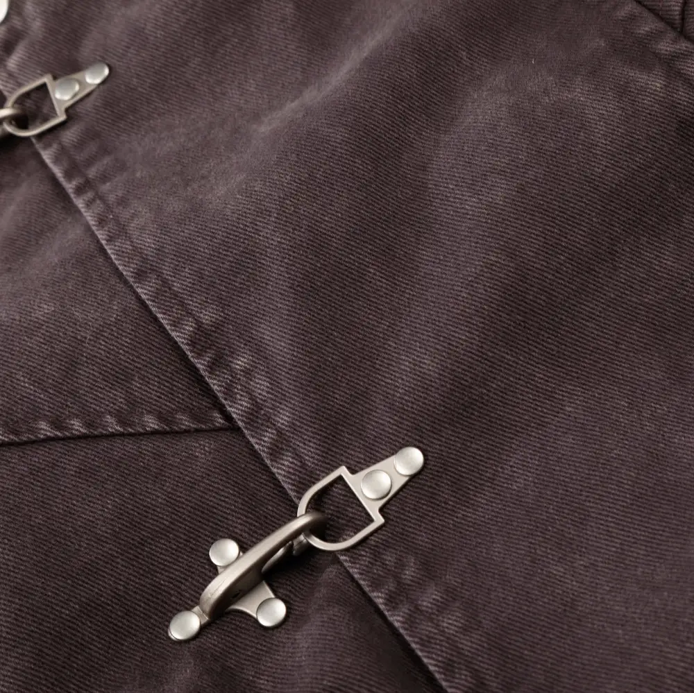 Toggle Hooded Utility Jacket