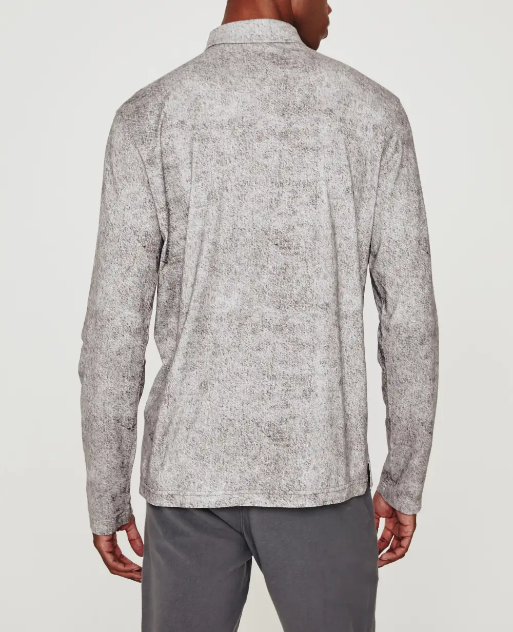 Men's Long Sleeve Polo Shirt