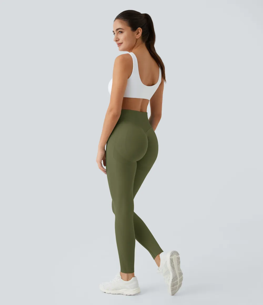 Seamless Flow High Waisted Butt Lifting Leggings