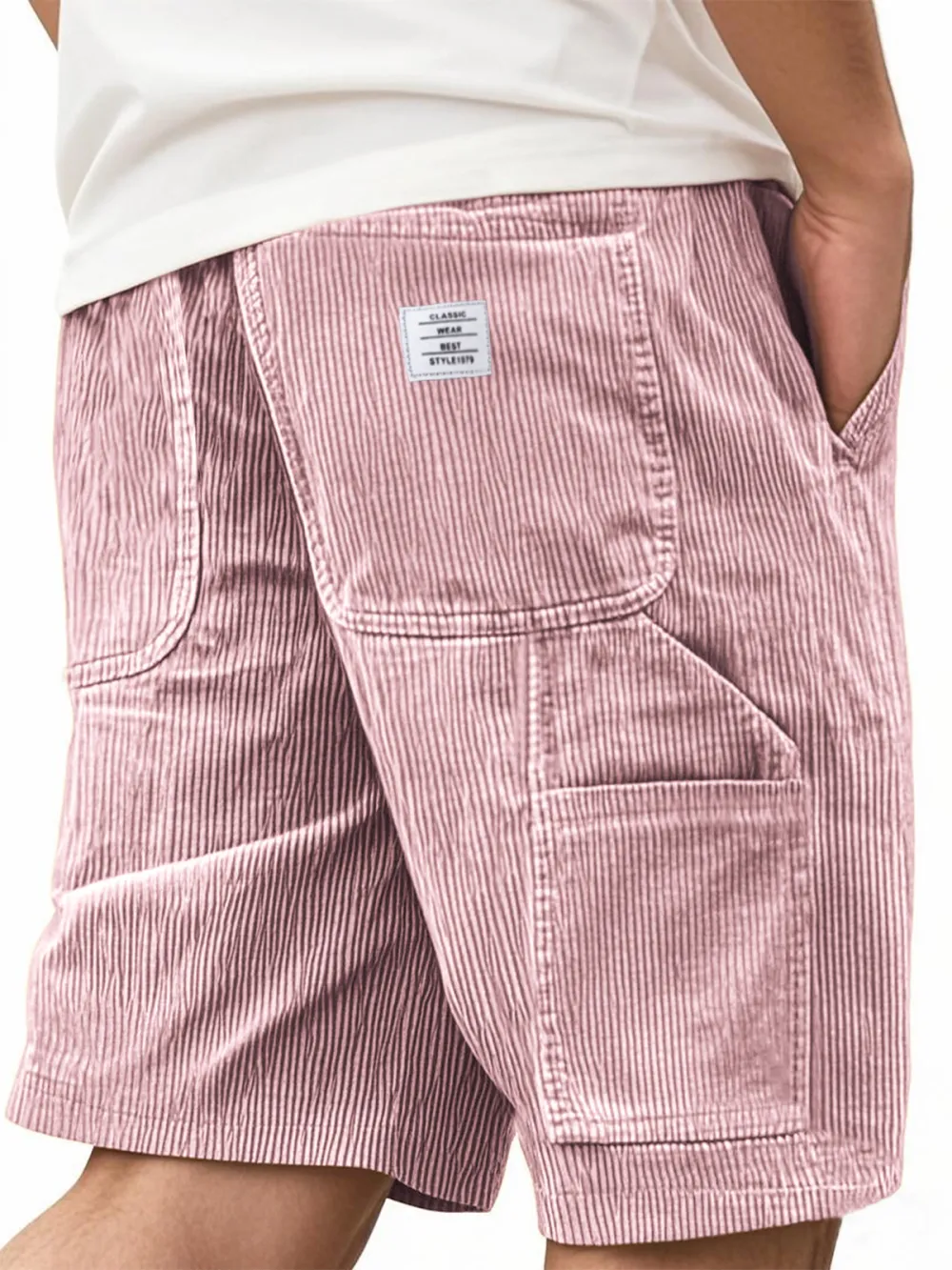 Corduroy Utility Pocket Shorts