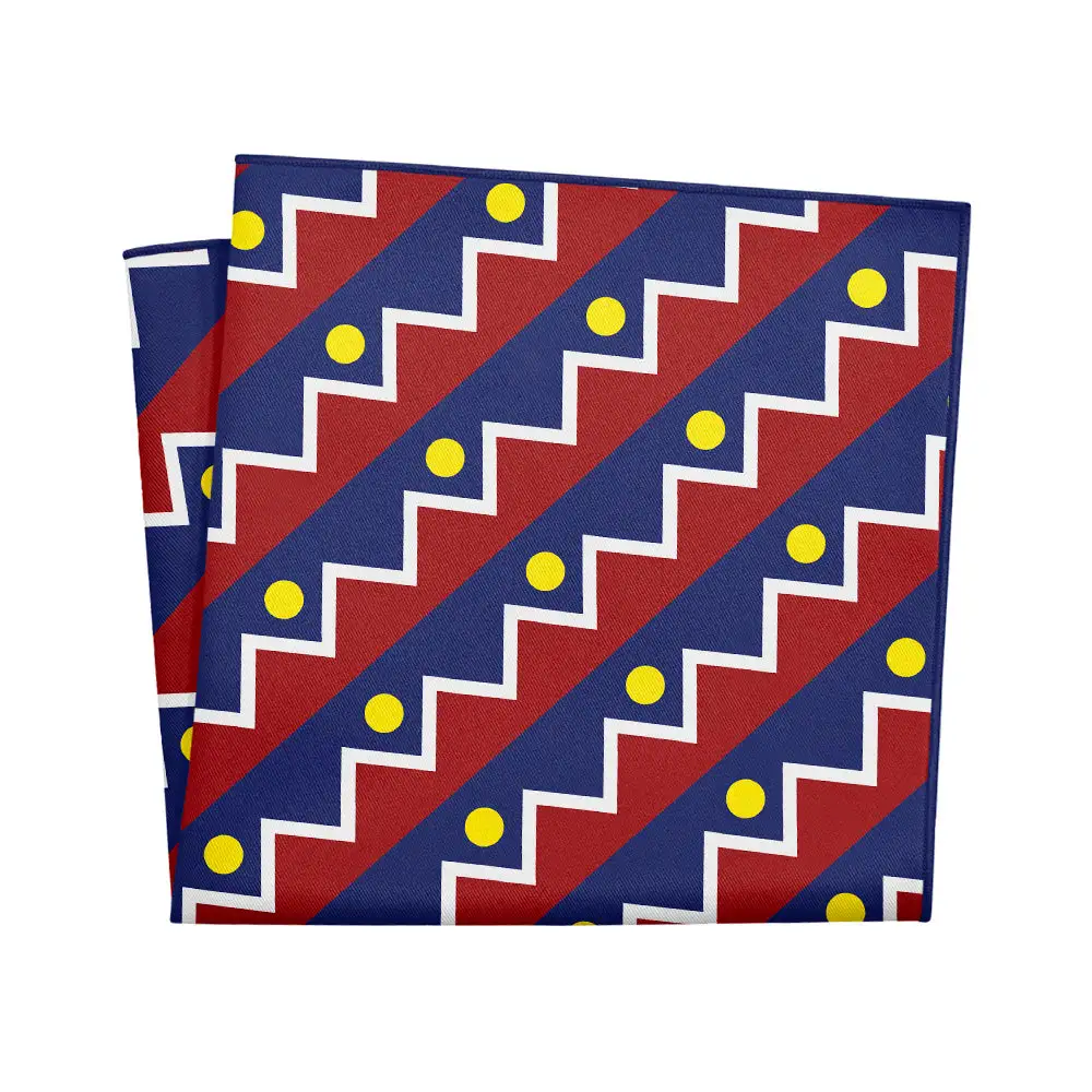 Crisp Streamlined Suit Pocket Square
