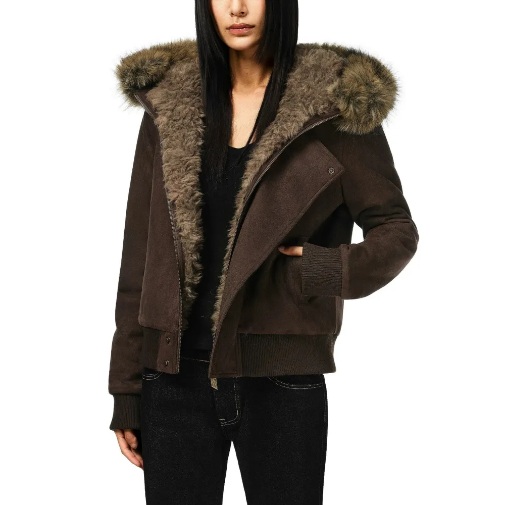 Hooded Bomber Jacket