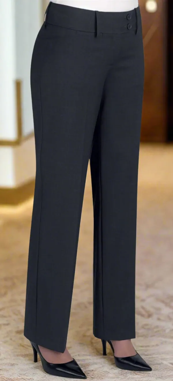 Women's Parallel Leg Stretch Suit Trousers