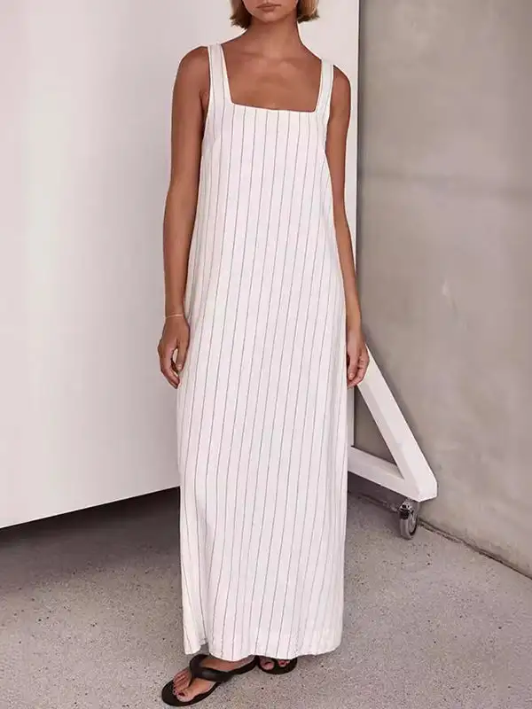 Square Neck Maxi Dress