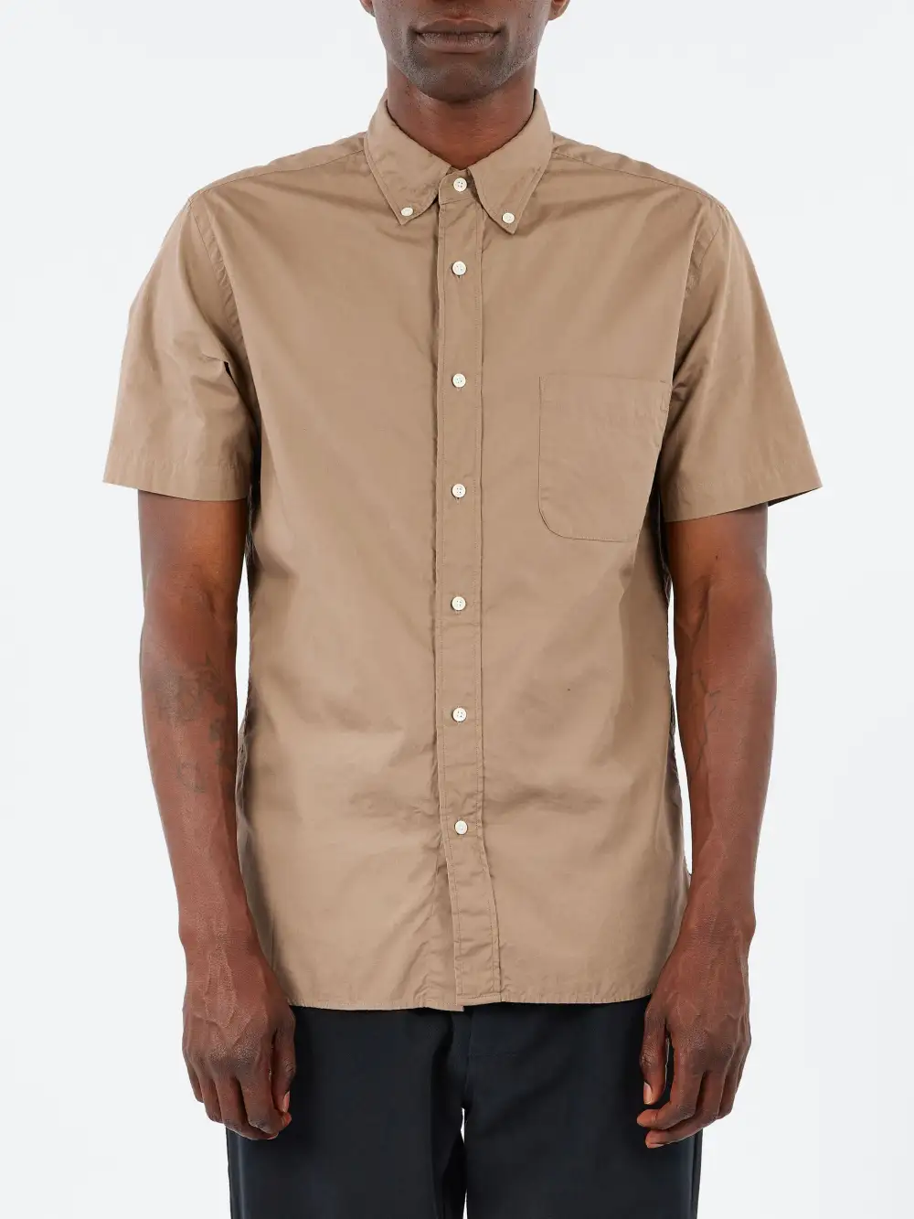 Men's Broadcloth Short Sleeve Shirt