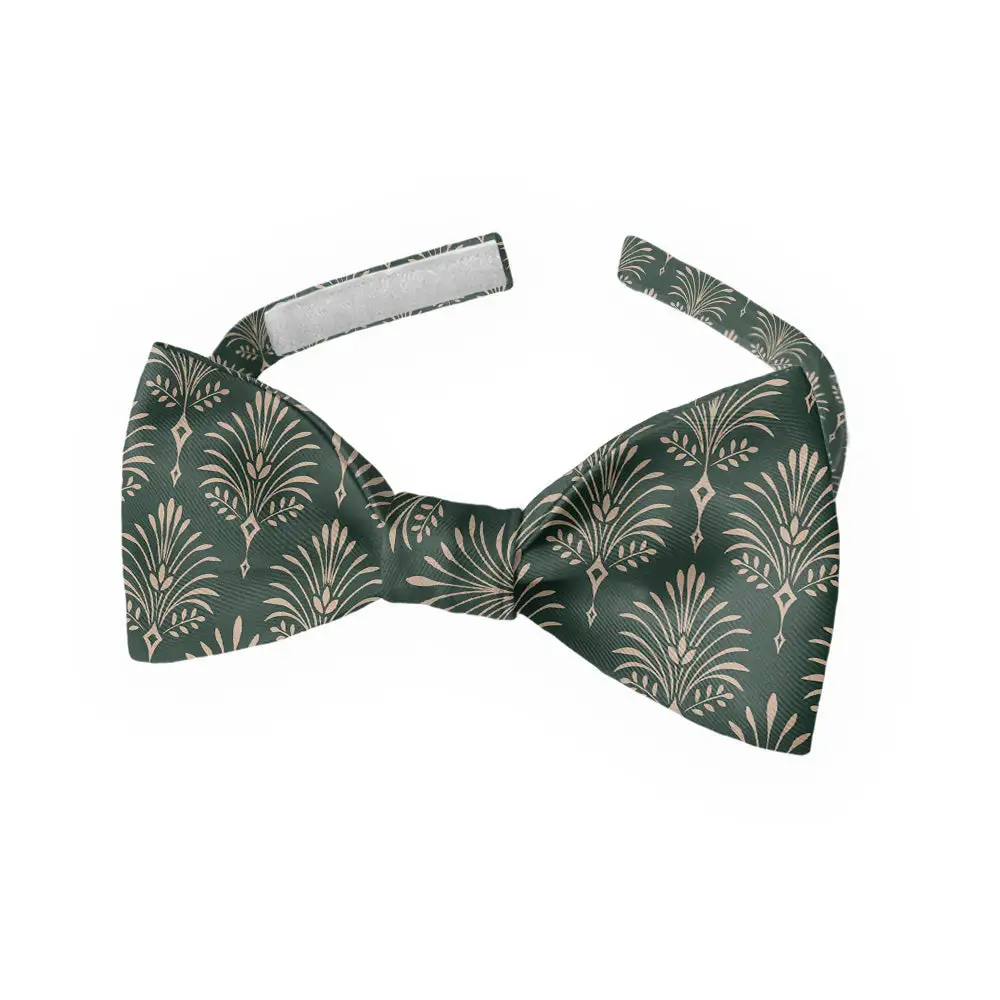 Damask Fan Motif Bow Tie