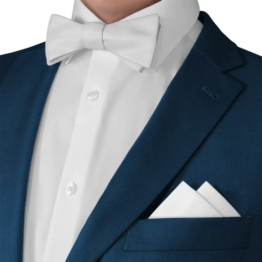 Refined Elegant Solid Pocket Square
