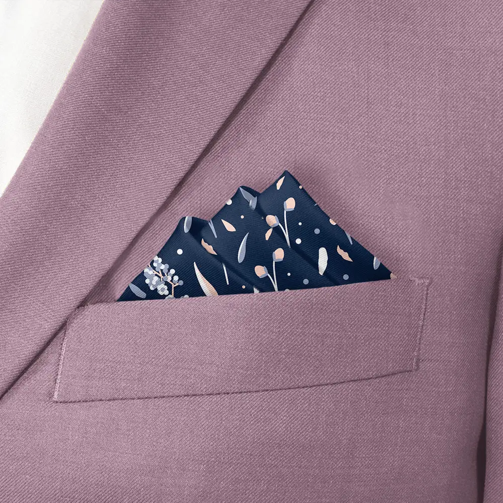 Distinctive Stylish Floral Pocket Square