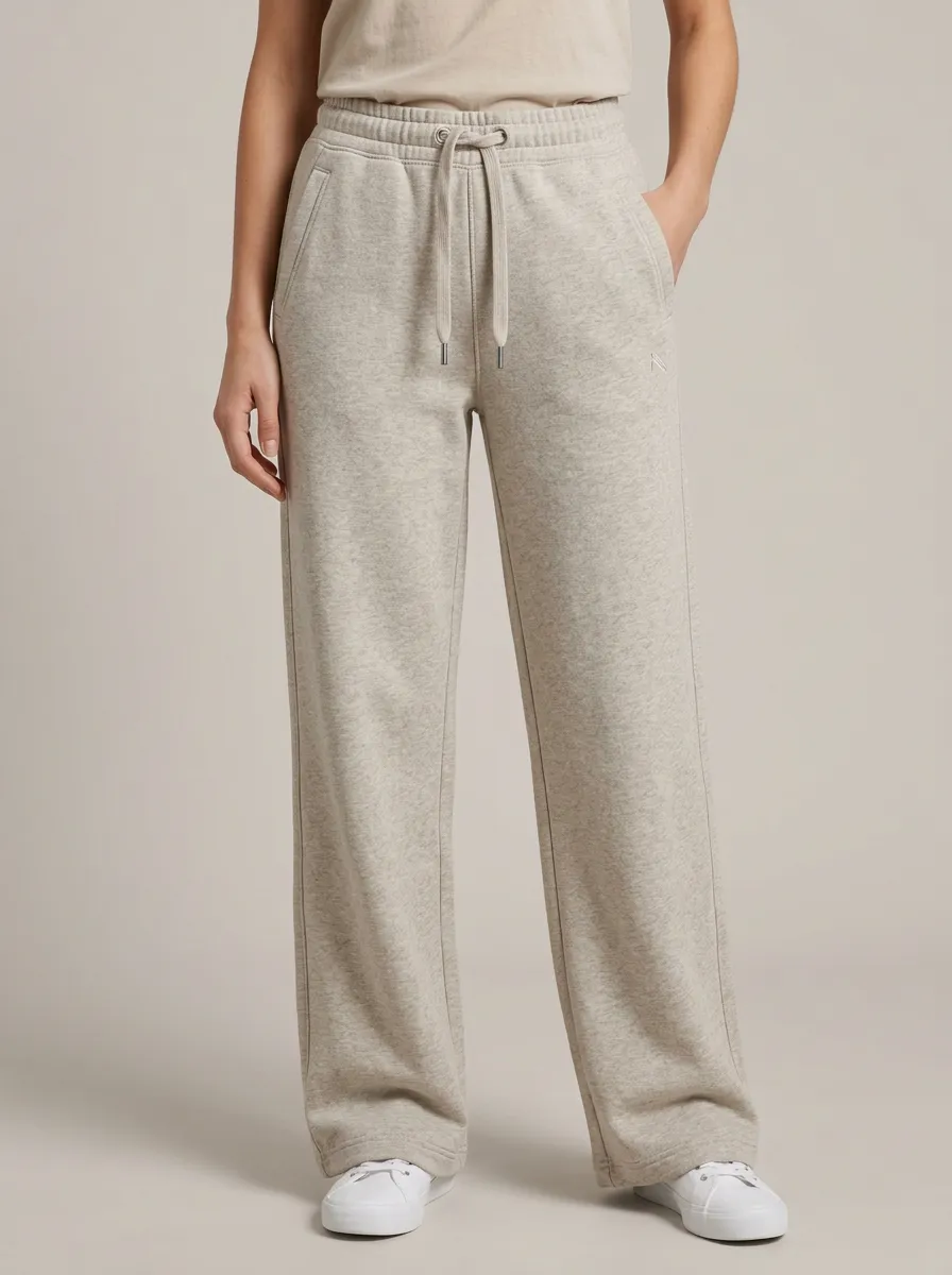 Women's Sport Inspired Embroidered Sport Pants