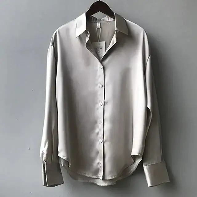  Long Sleeve Button Down Blouse