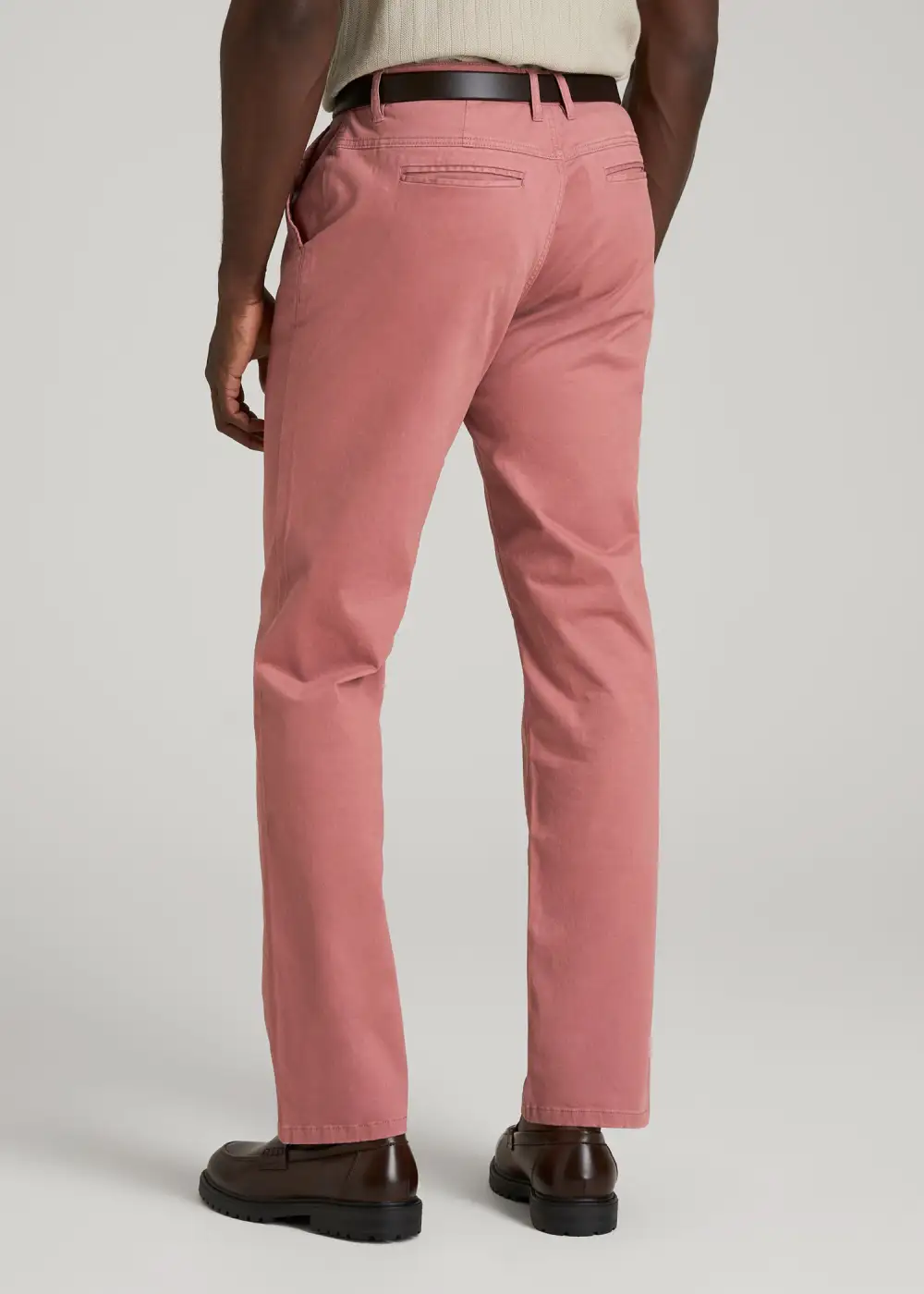 Men's Refined Straight Leg Relaxed Fit Chino Pants