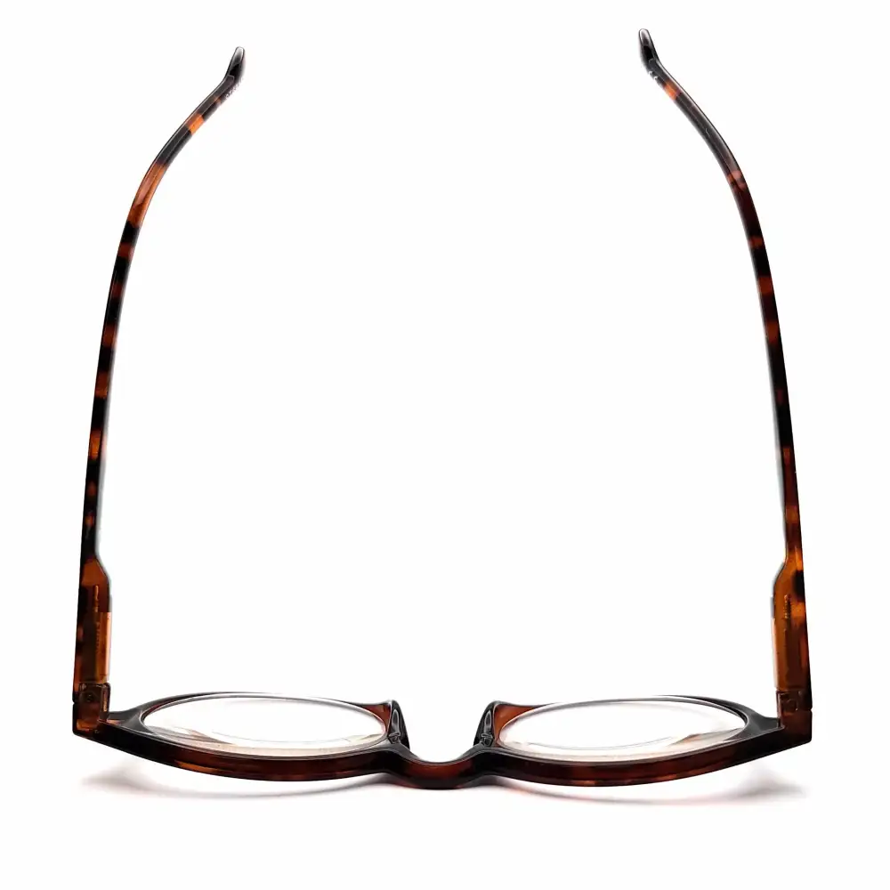 Round Spring-Hinge Reading Glasses