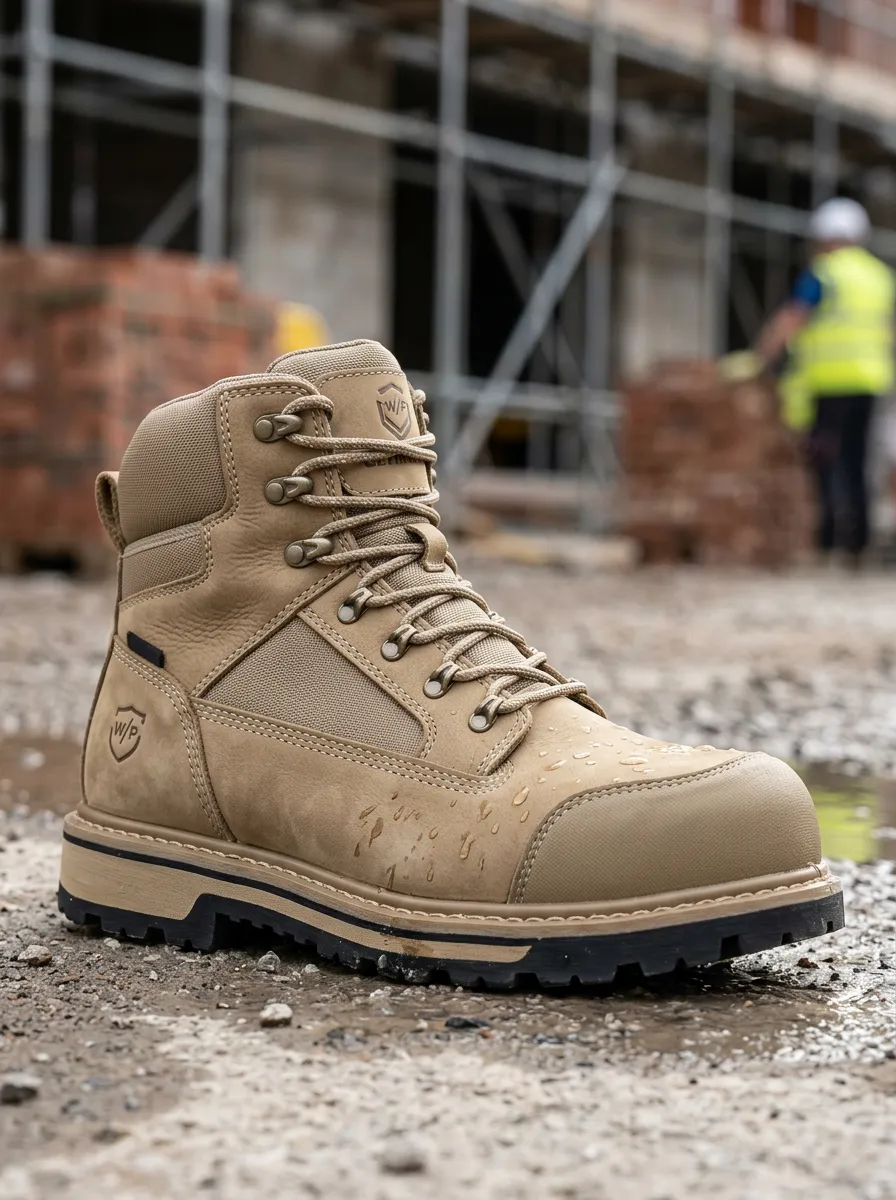 Easy-Wear Construction Classic Look Men' Waterproof Work Boots