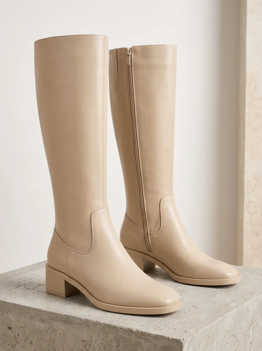 Women's Knee High Boots Graphic Detail