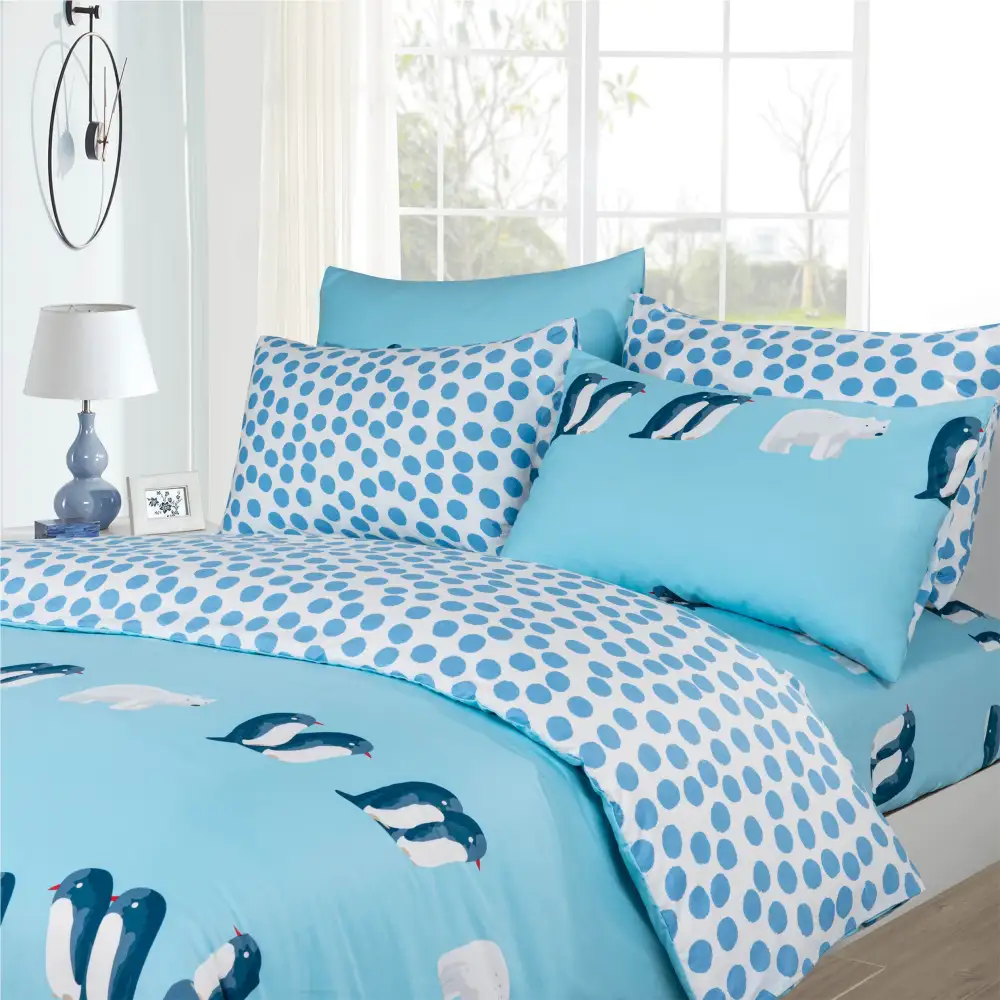 Tailored Cotton Printed Coordinated Bedding Collection