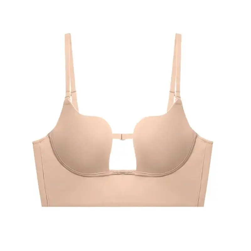 Push-Up Bra with Low-Back Closure