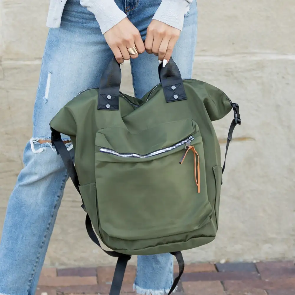 Everyday Backpack Tote Bag