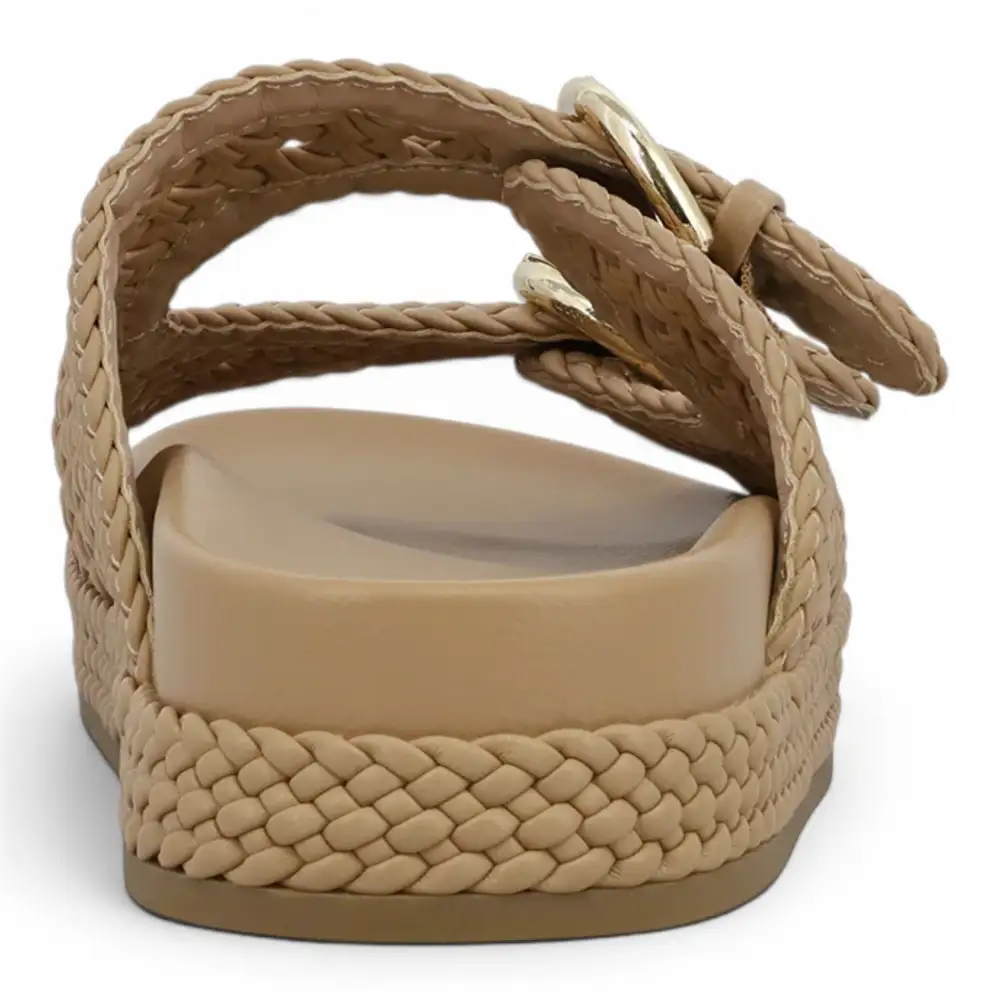 Monaco Trendy Woven Buckle Slide