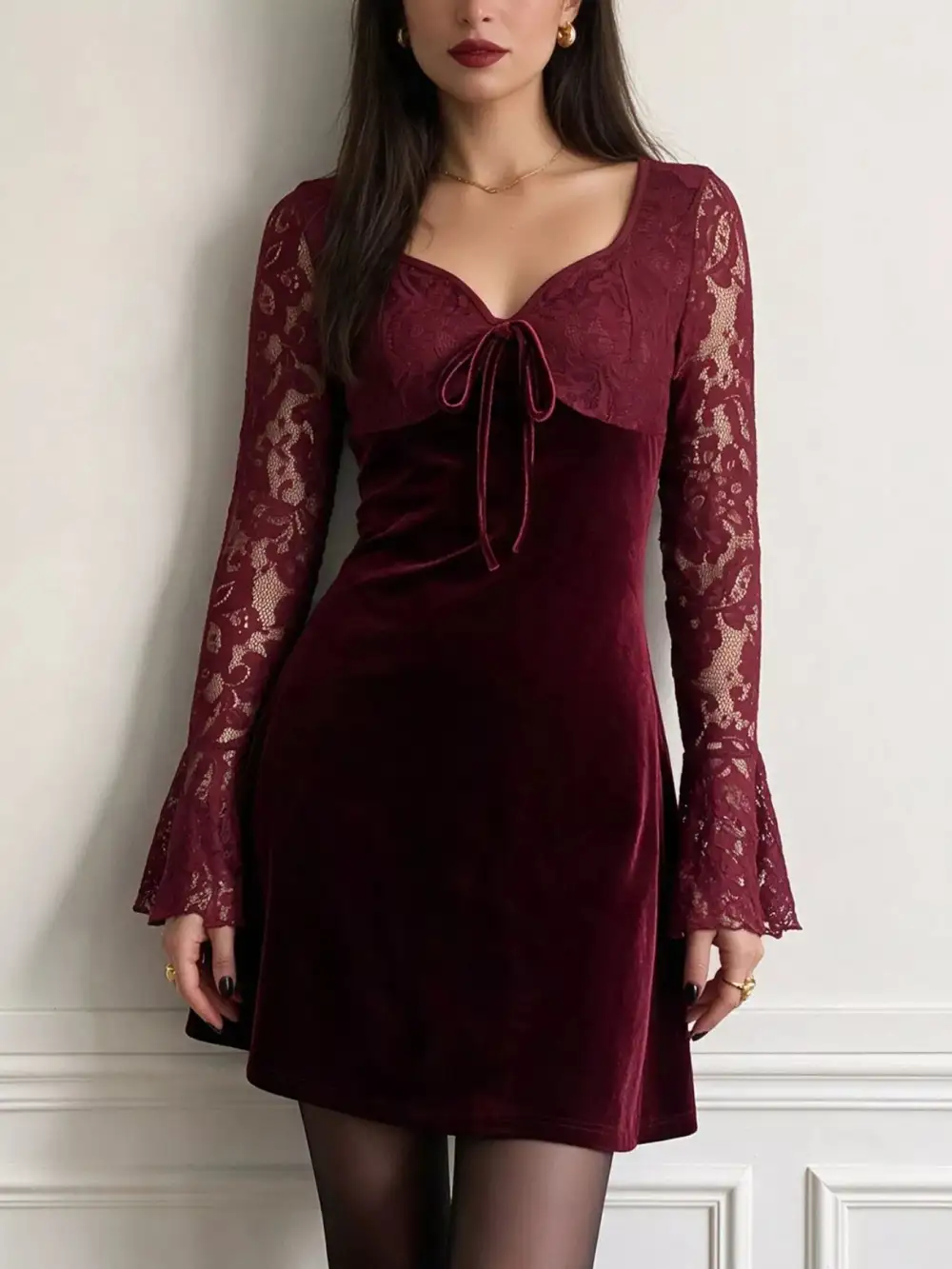 Polished Mini Dress
