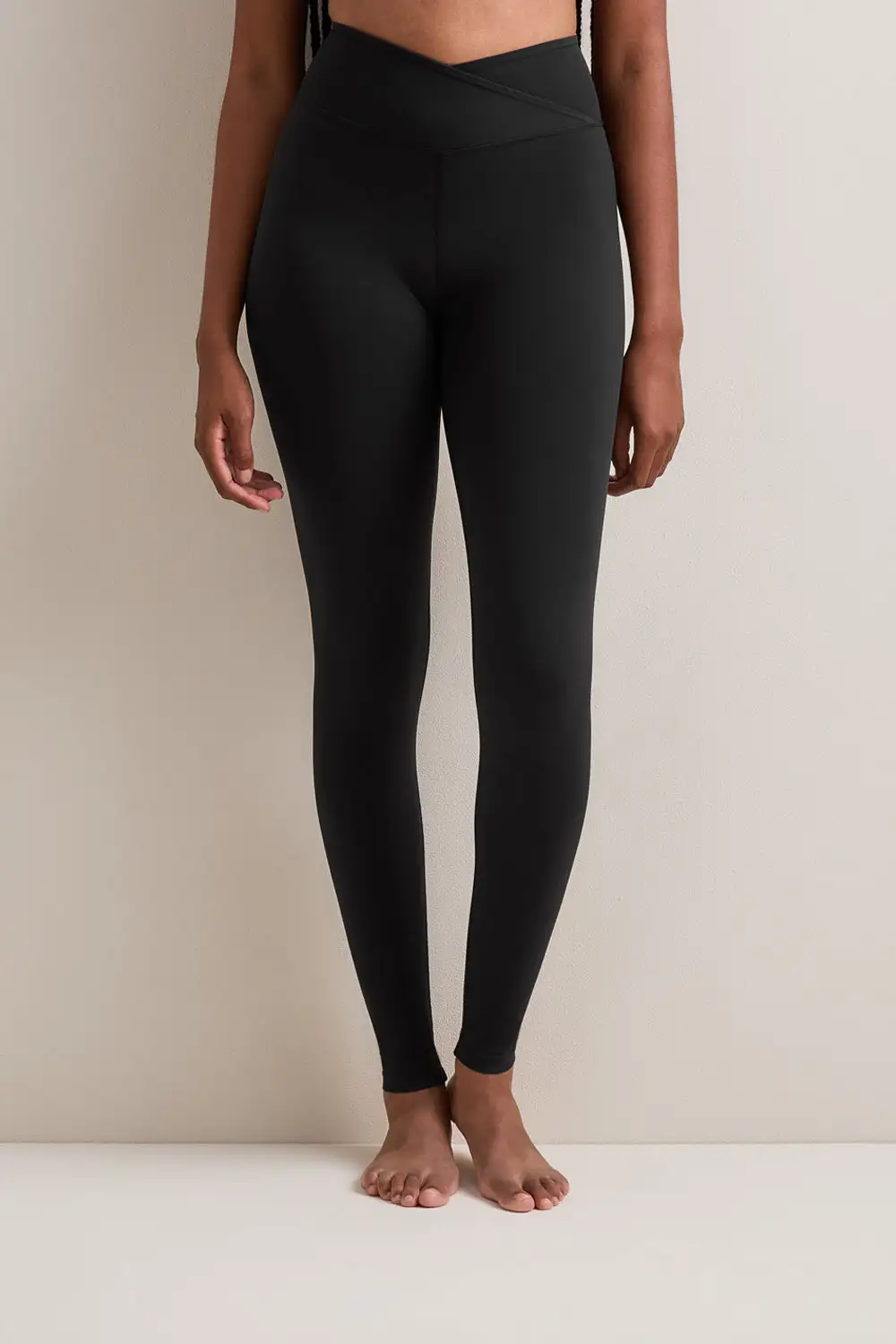 Wrap Waist High Rise Leggings
