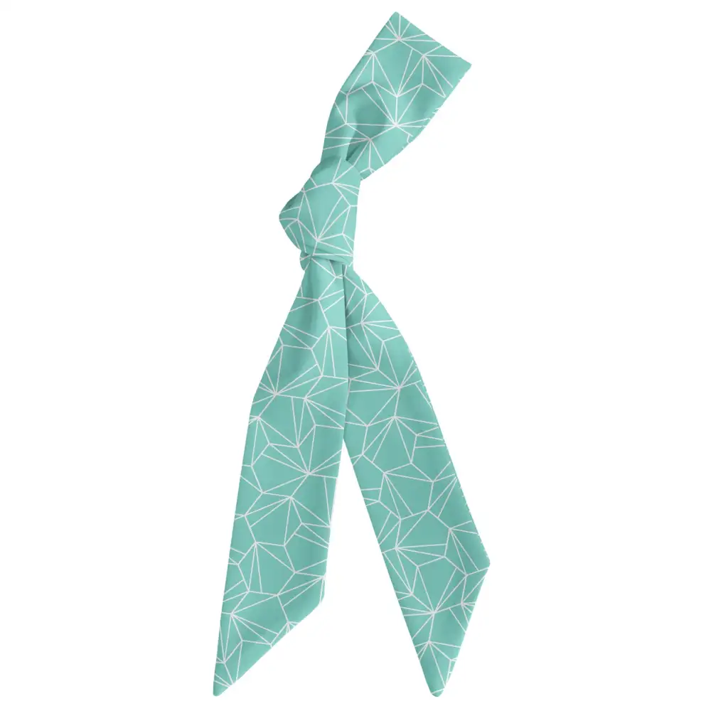 Bert Geometric Pattern Hair Scarf