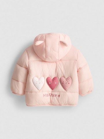 0-18mths | Zip-Up Hooded Newborn Puffer Jacket detail 1