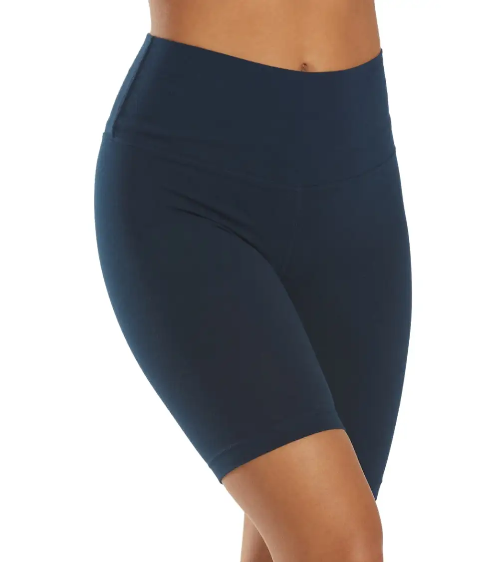 Flat Waist Fitted Yoga Shorts