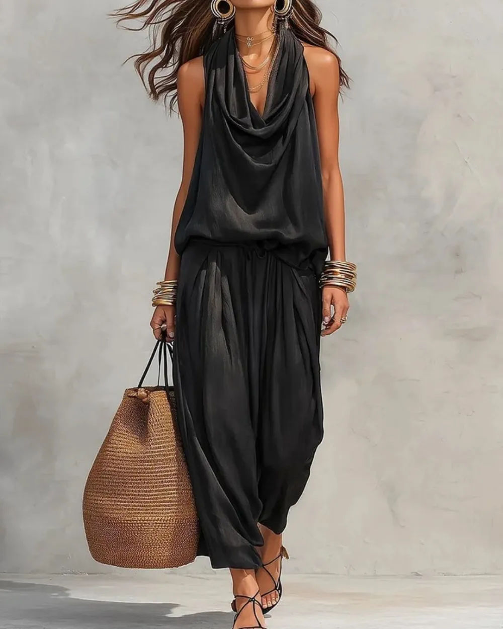 Nomadic Draped Pants Set