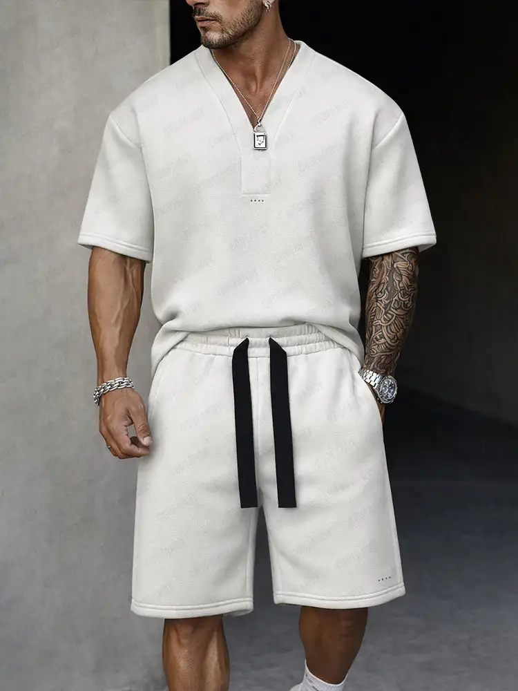 Casual Premium T-Shirt Shorts Sports Set