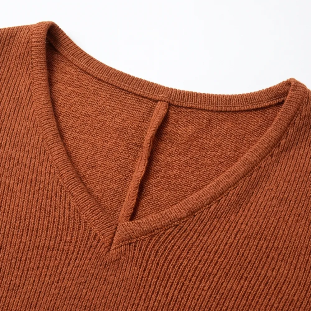 Handkerchief Hem Knit Tunic
