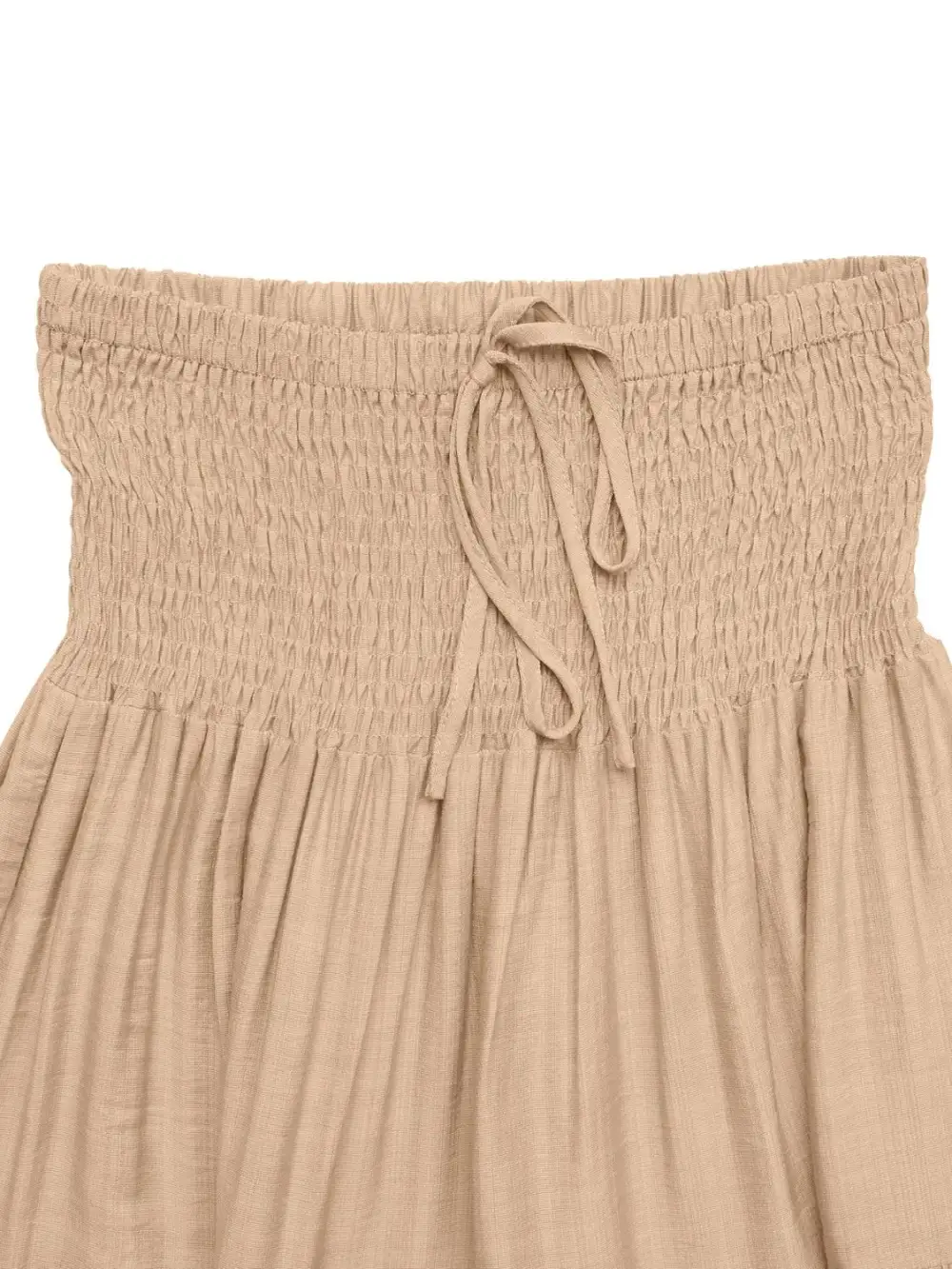 Fine Smocked Tiered Skirt