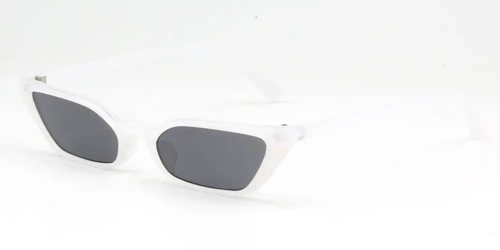 Retro Vintage Slim Cat-Eye Sunglasses