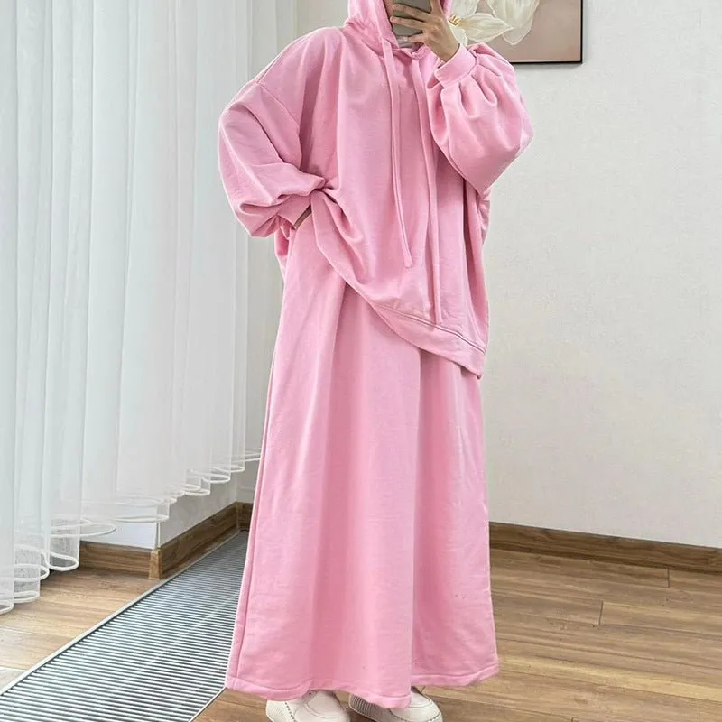 Polished Flowing Modest Maxi Dress