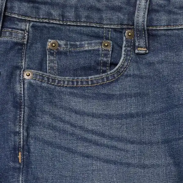 Classic Straight-Leg Ankle-Length High-Rise Women's Jeans