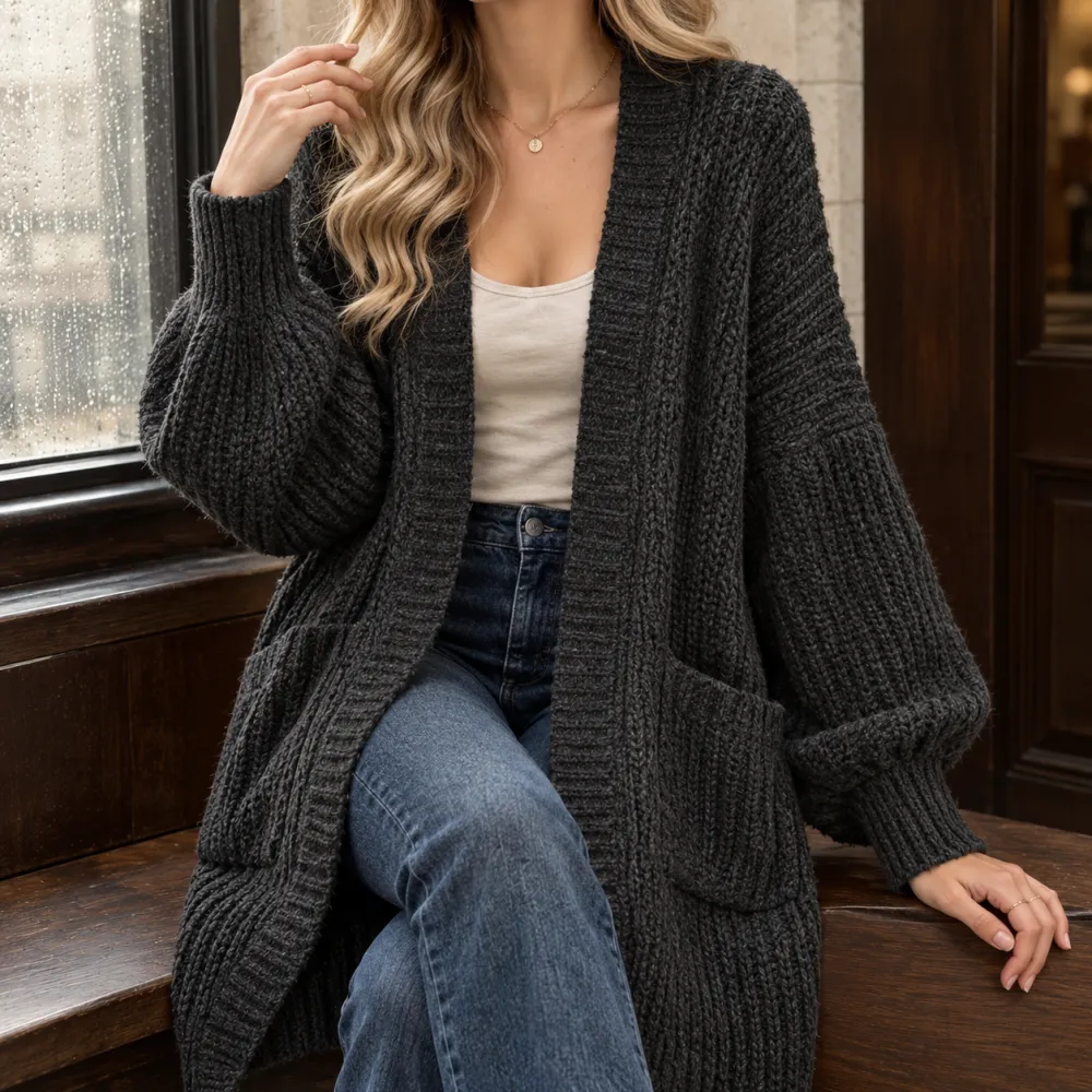 Chunky Knit Cardigan