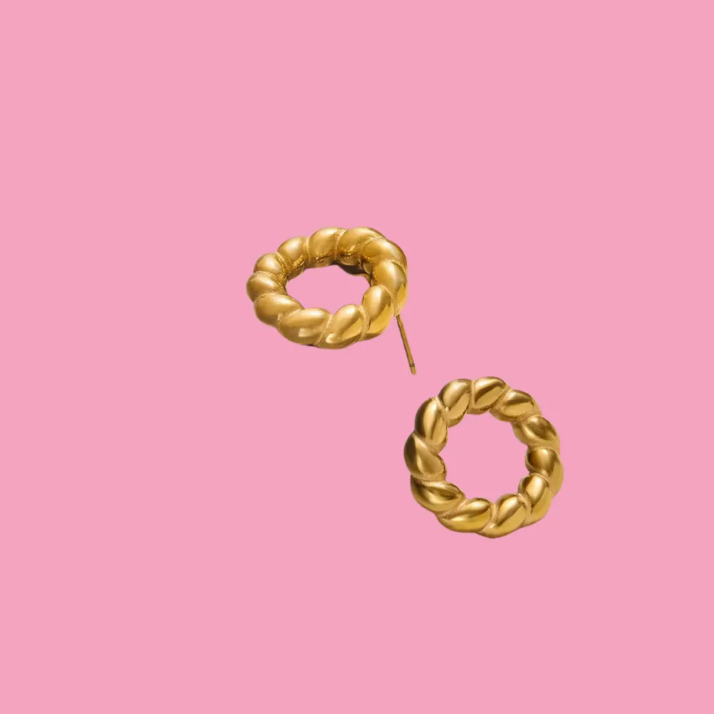 Hoop Braided Earrings