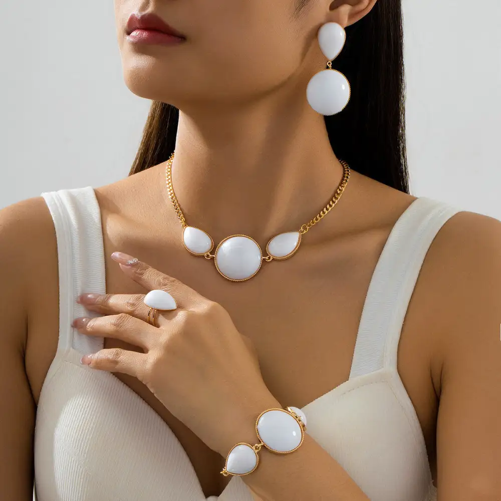 Balanced Gemstone Jewelry Set