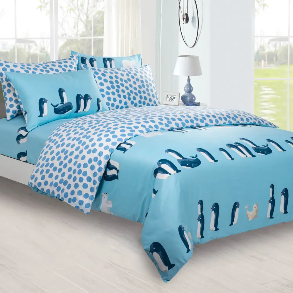 Tailored Cotton Printed Coordinated Bedding Collection