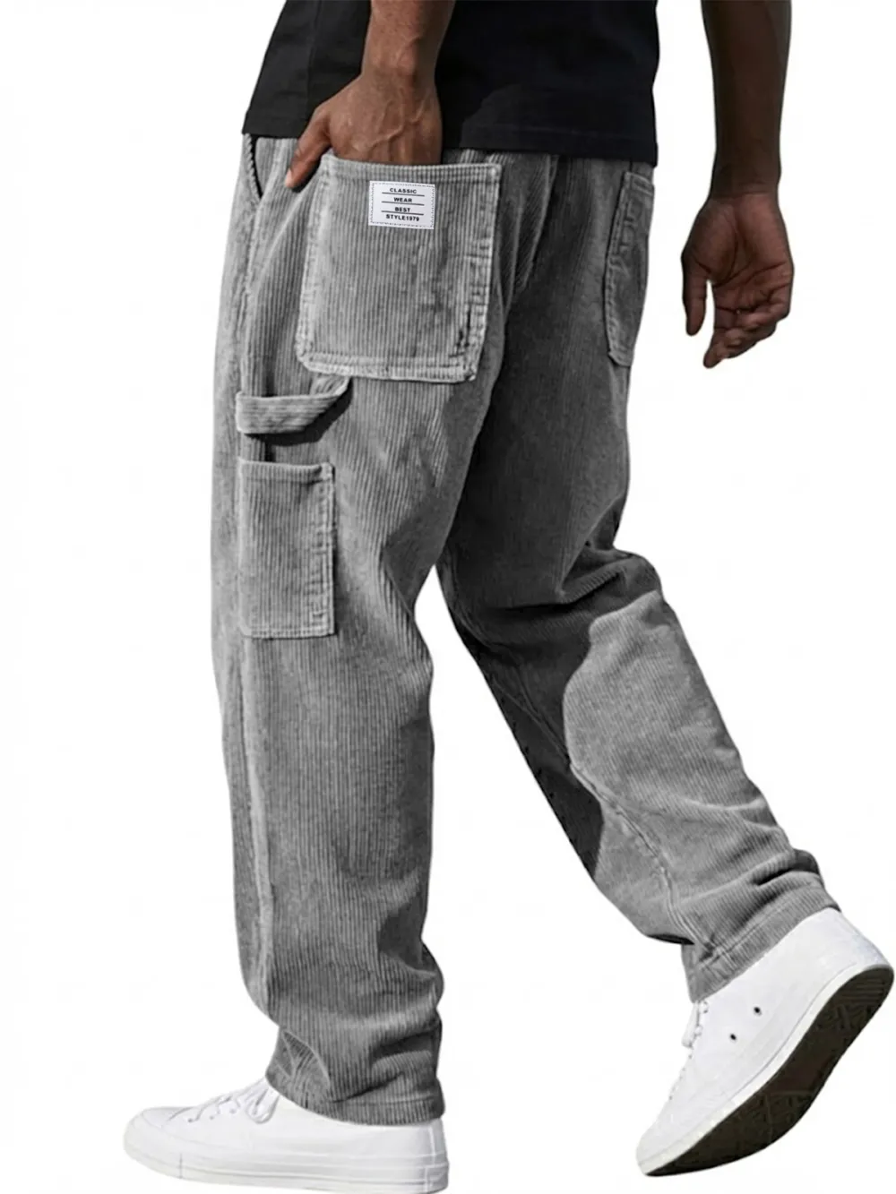 Clean Line Corduroy Utility Pants