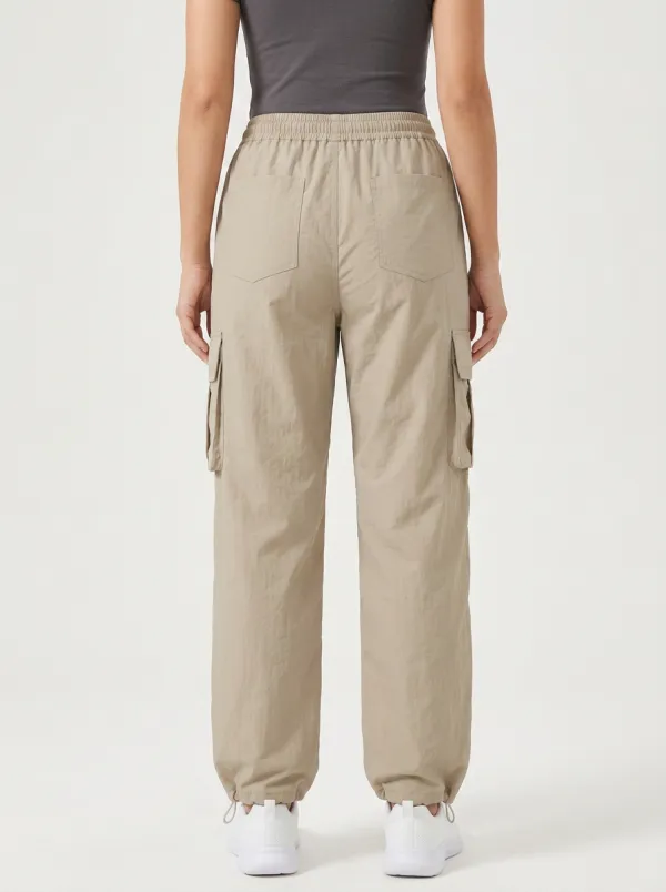Relaxed Drawstring Breathable Breathable Cargo Pants