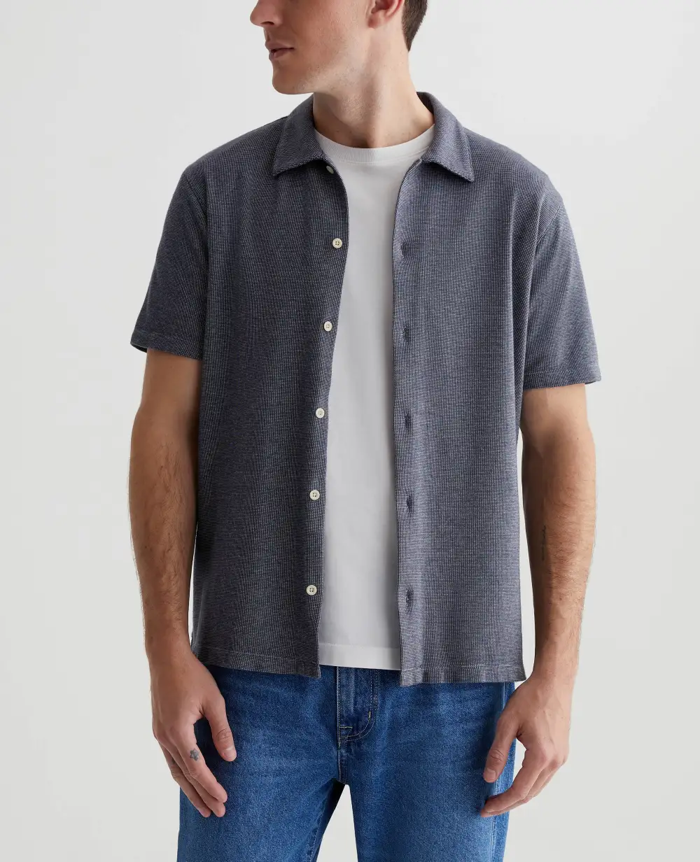 Men's Breathable Denim Shirt