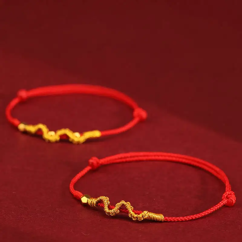 Snake Handmade Braided Bracelet Anklet