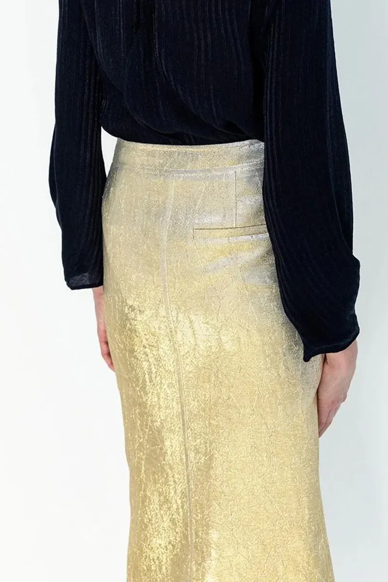 Elegant Style High Waist Midi Skirts