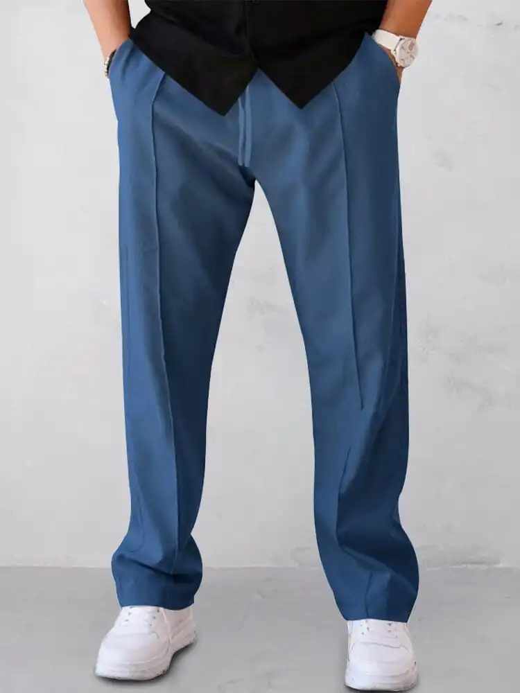 Cotton Blend Jogger Pants